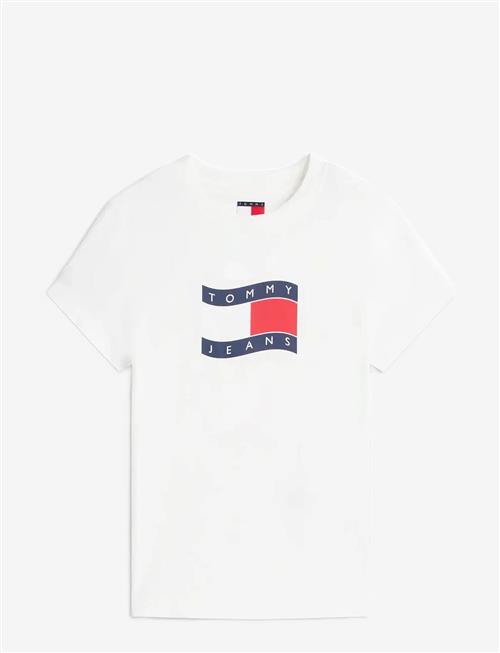 Tommy Jeans | Tjw Slim Wavy Flag Tee Ext | L