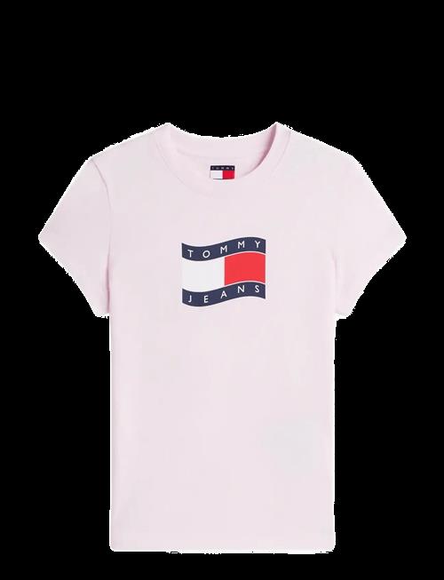 Tommy Jeans | Tjw Slim Wavy Flag Tee Ext | M