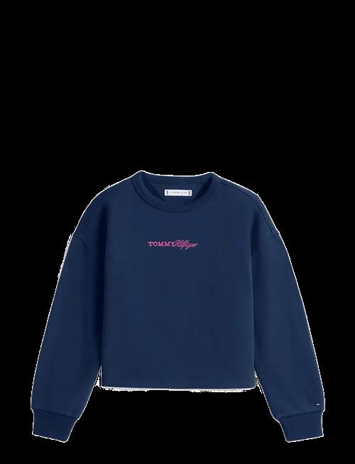 Tommy Hilfiger | Glitter Tommy Crew | 164