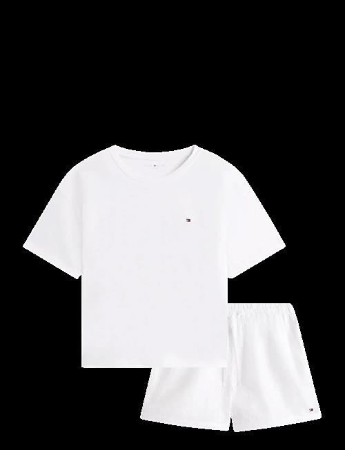 Tommy Hilfiger | Jersey Ss Tee Emb Short Pj Set | M