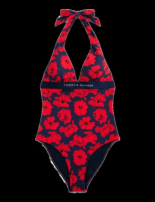 Tommy Hilfiger | Halter Rp Op Print (Ext Sizing) | S