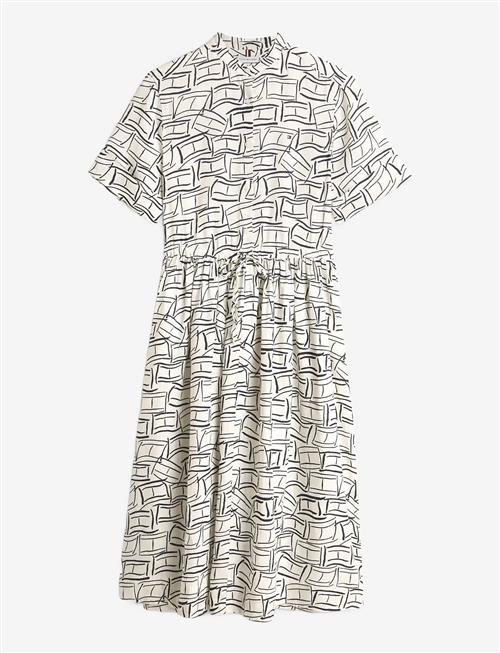 Tommy Hilfiger | Ess Linen Midi Ss Shirt Dress | M