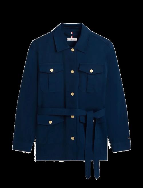 Tommy Hilfiger | Cotton Gold Button Field Jacket | L