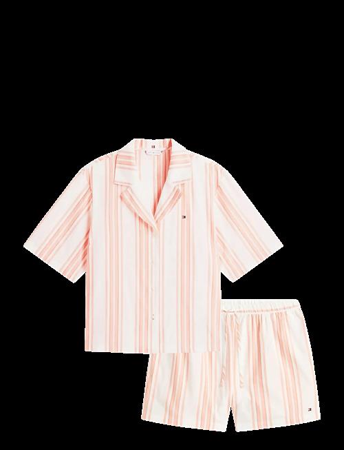 Tommy Hilfiger | Ss Shirt Linen Pj Shorts Set | S