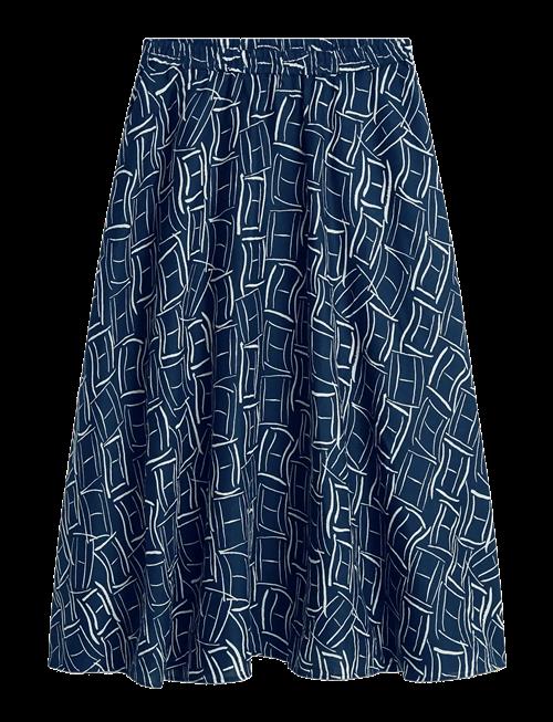 Tommy Hilfiger | Ess Linen Flare Midi Skirt | L