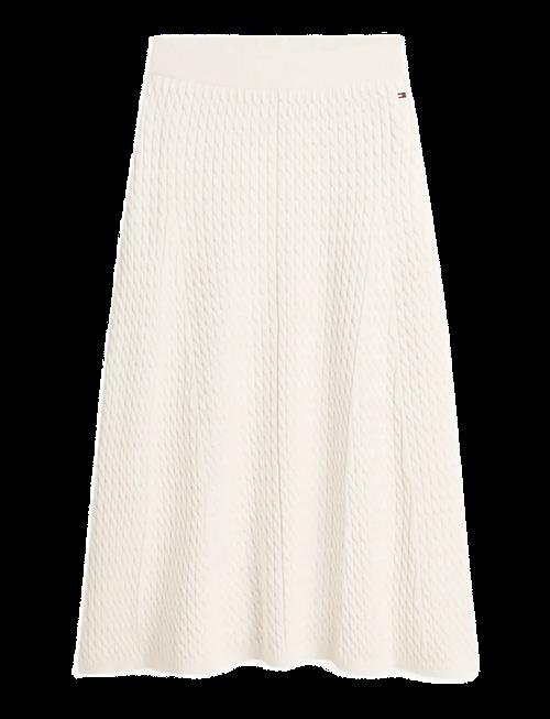 Tommy Hilfiger | Co Cable Fine Gg F&F Skirt | XS