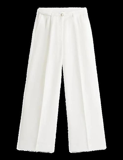 Tommy Hilfiger | Linen Blend Wide Leg Pant | 44