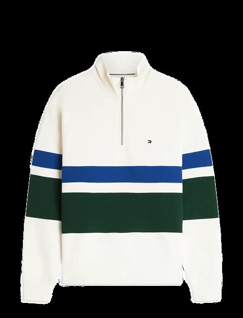 Tommy Hilfiger | Country Club Stripe 1/4 Zip | XL