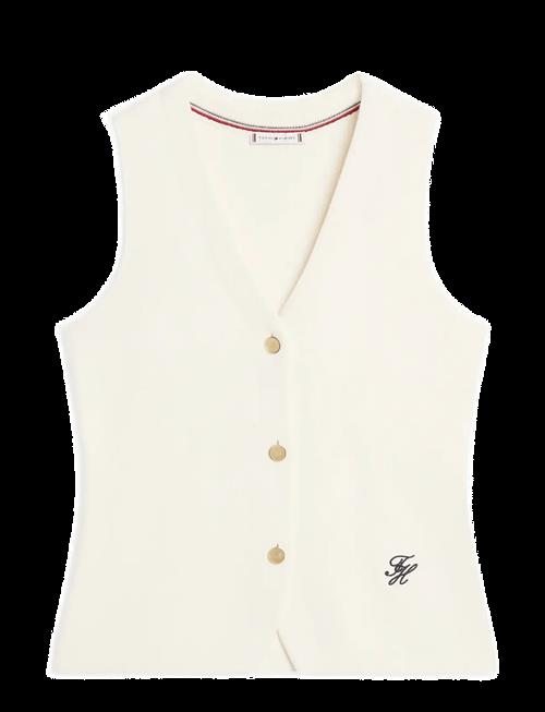Tommy Hilfiger | Co Full Needle Slim Vest | M