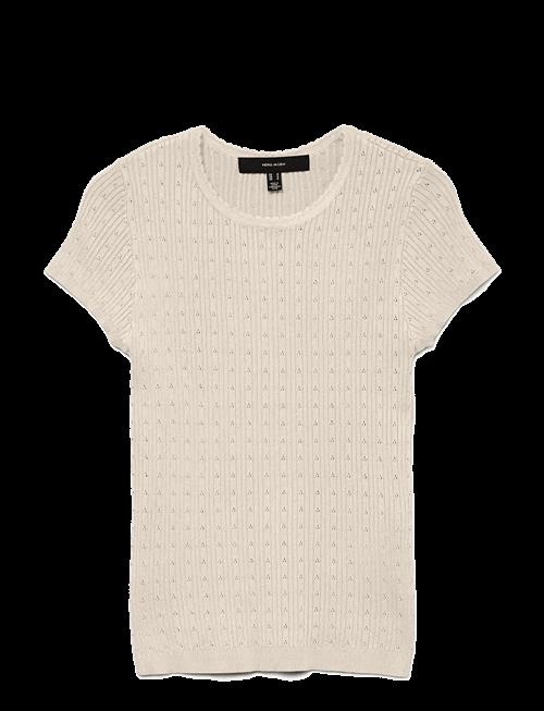 Vero Moda | Vmsilje C/S O-Neck Pointelle Pull Noos | S