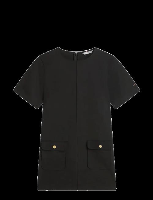 Tommy Hilfiger | Gold Button Shift Mini Dress | S
