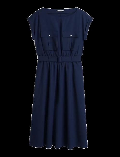 Tommy Hilfiger | Wool Blend Belted Dress | 38