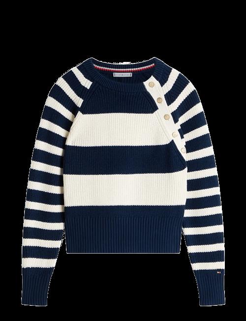 Tommy Hilfiger | Gold Btn Utility Ls C-Nk Swt | L