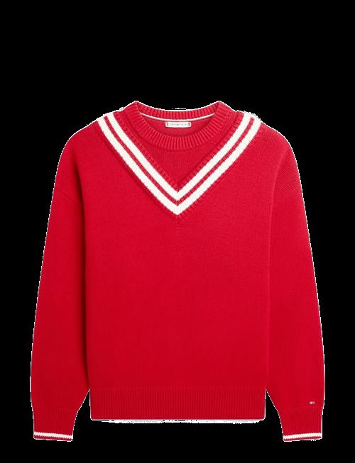 Tommy Hilfiger | Varsity Cricket C-Nk Ls Swt | XL