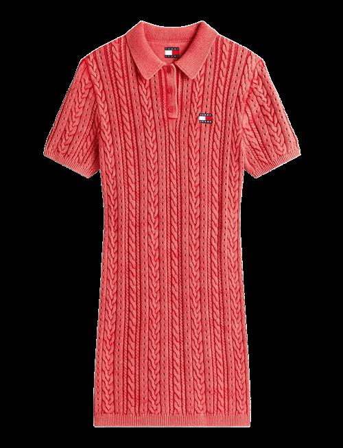 Tommy Jeans | Tjw Gmd Cable Sweater Polo Dress | M