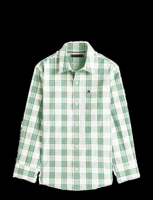 Tommy Hilfiger | Stretch Poplin Check Shirt Ls | 128