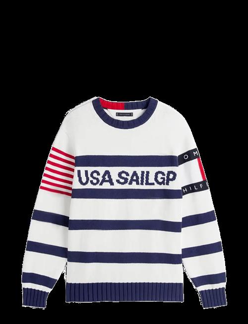Tommy Hilfiger | Us Sailgp Marine Stripe Crewneck | XXL