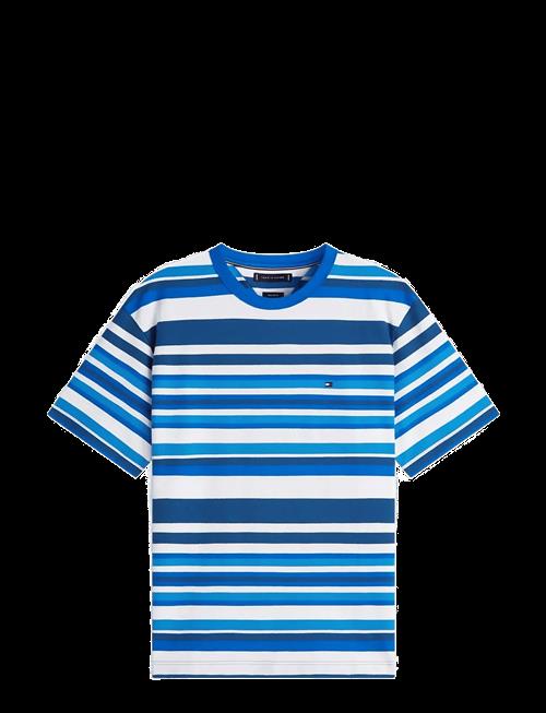 Tommy Hilfiger | Multi Stripe Crepe Tee | XXL