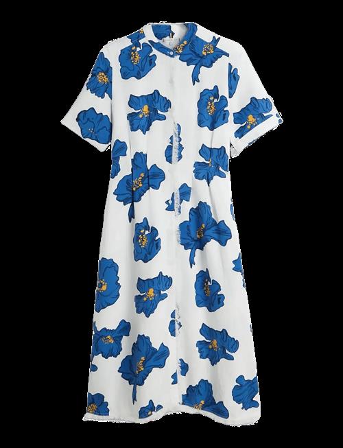 Tommy Hilfiger | Frayed Vis/Linen Ss Shirt Dress | S