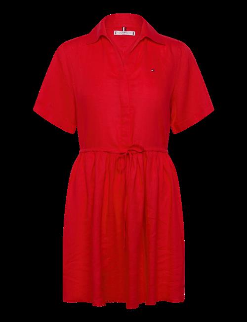 Tommy Hilfiger | Ess Linen Short Ss Dress | XS