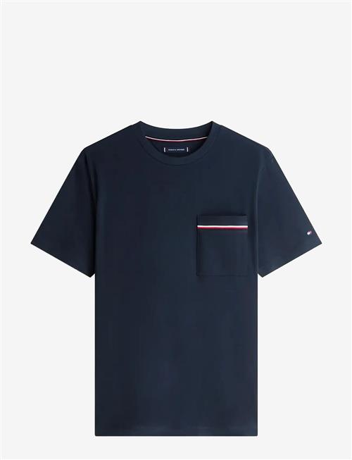 Tommy Hilfiger | Global Stripe Pique Pocket Tee | S