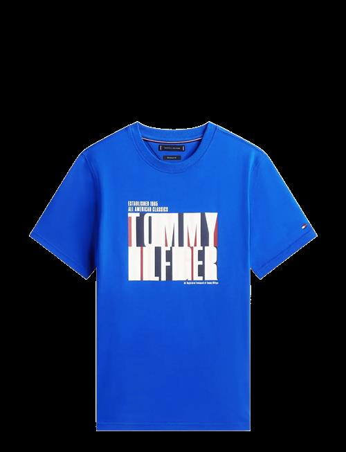 Tommy Hilfiger | Split Colour Graphic Tee | XL