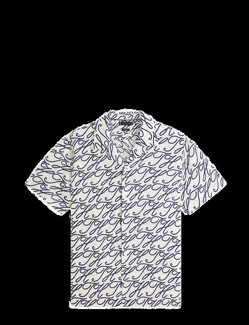 Tommy Hilfiger | Linen Camp Collar Sslv Swimshop | L