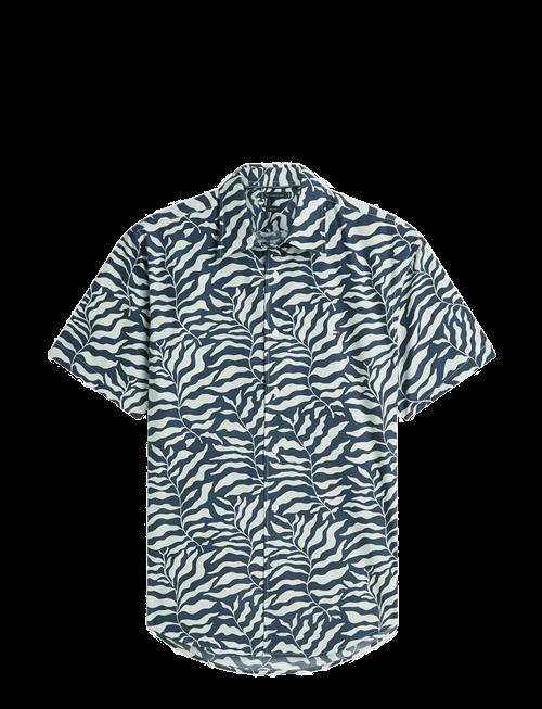 Tommy Hilfiger | Papertouch Palm Ss Rf Shirt | XL