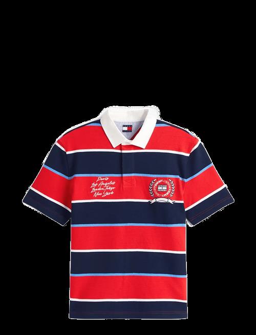 Tommy Jeans | Tjm Rlx Ss Stripe  Ss Rugby Ext | M