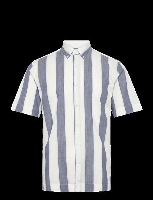 Lindbergh | Striped Linen/Cotton Shirt S/S | S
