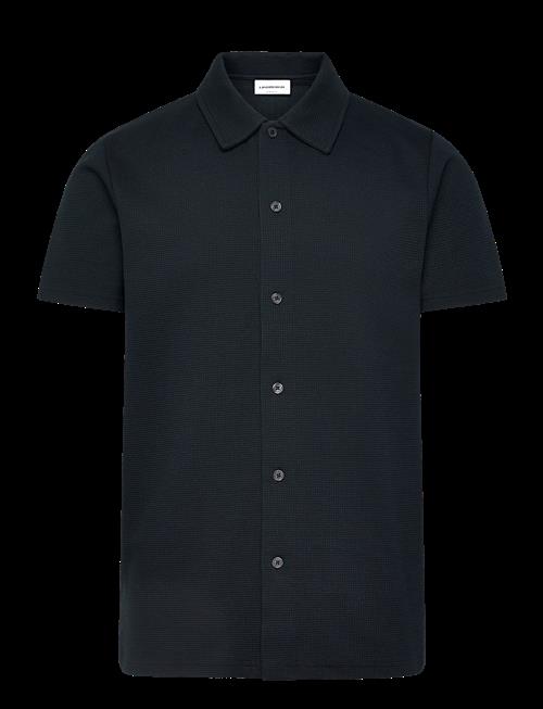 Lindbergh | Waffle Short Sleeve Shirt | S