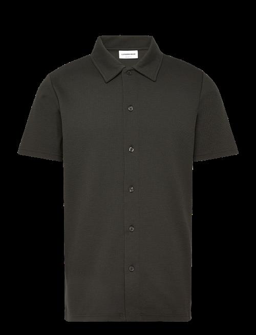 Lindbergh | Waffle Short Sleeve Shirt | M