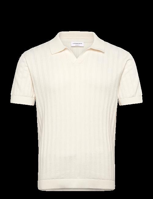 Lindbergh | Knitted S/S V-Neck Polo | XXL