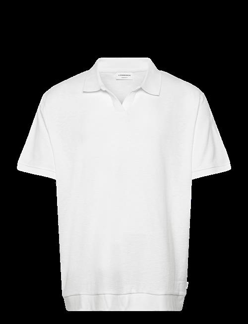 Lindbergh | Open Collar Structure Rib Polo | L