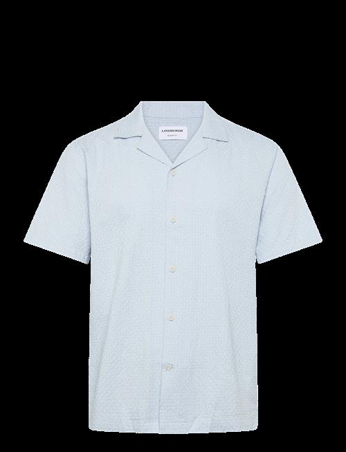 Lindbergh | Two Color Structure Cotton/Linen Sh | L