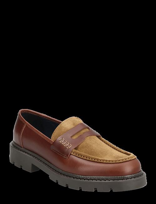 Bianco | Biajeff Penny Loafer Leather Mix | 45
