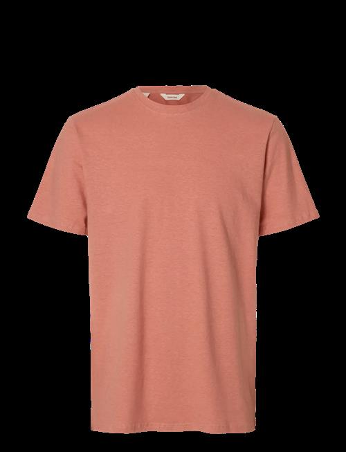 Selected | Slhadam Linen Blend Ss Tee Noos | L