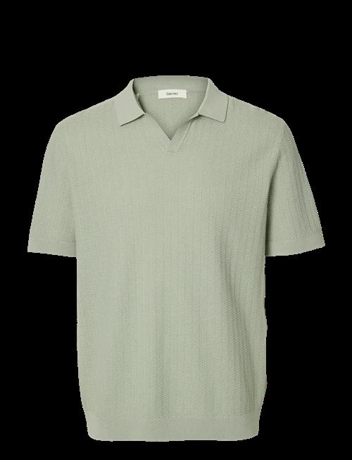 Selected | Slhmattis Ss Linen Blend Struc Polo Noos | L