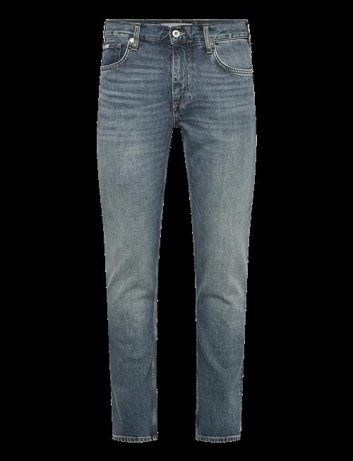 Lindbergh | Heavy Wash Tapered Fit Jeans | 38 x 32