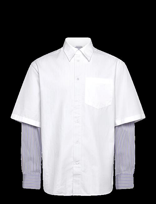 WOOD WOOD | Wwdom Db Sleeve Stripe Shirt | L