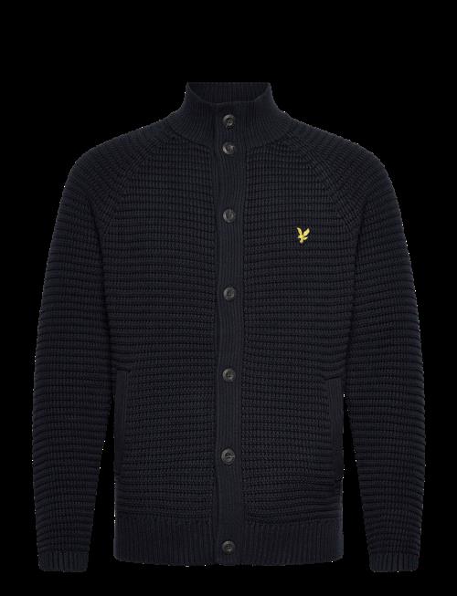 Lyle & Scott | Button Through Funnel Neck Jumper | M