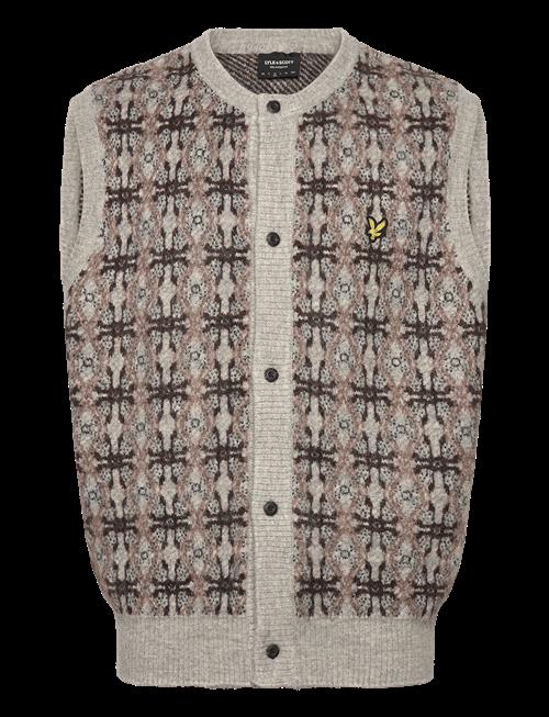 Lyle & Scott | Brushed Intarsia Cardigan | XL