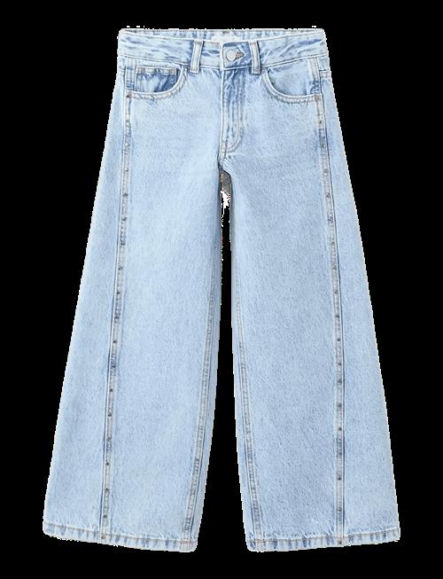 Mango | Wide Leg Studded Jeans | 134