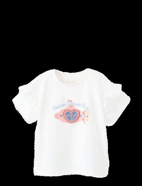 Mango | T-Shirt With Print Drawing | 92