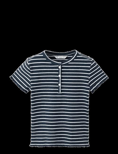 Mango | Striped Jersey T-Shirt | 128