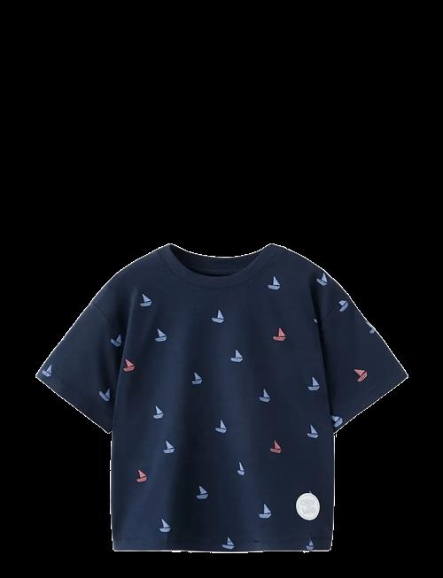 Mango | Printed T-Shirt With Boat Print | 104