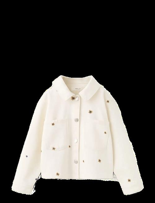 Mango | Denim Jacket With Embroidered Details | 104
