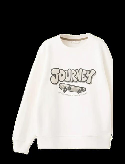Mango | Printed Cotton Sweatshirt | 140