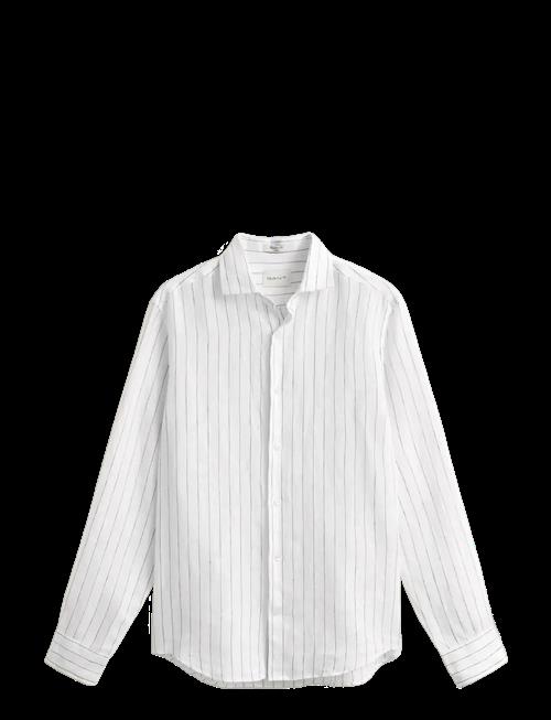 Gant | Reg Linen Stripe Shirt | XXL
