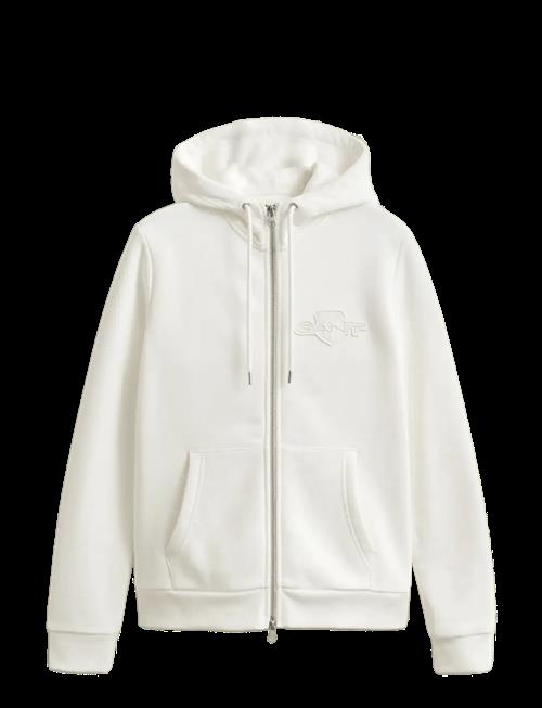Gant | Reg Tonal Shield Zip Hoodie | XL